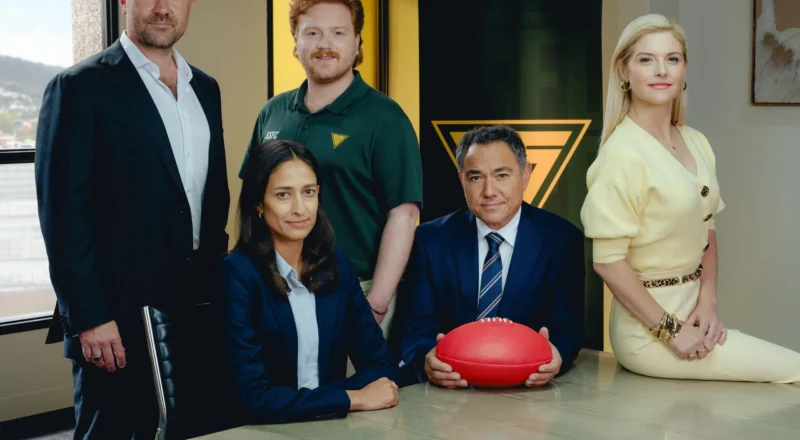 Ground Up review – Sam Pang stars in ABC’s easily digestible AFL office comedy