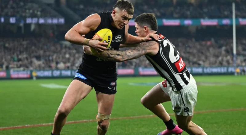 Collingwood bring Carlton back down to earth just as an AFL wildcard spot seemed in reach | Jonathan Horn