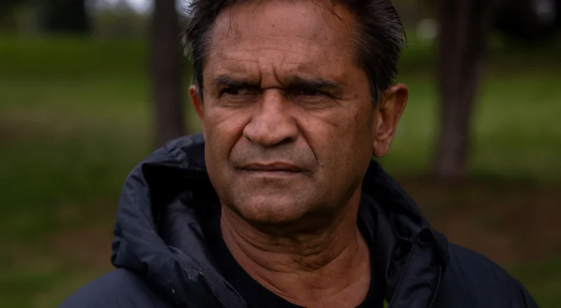 Former AFL player Nicky Winmar found guilty of assaulting woman in northern Victoria