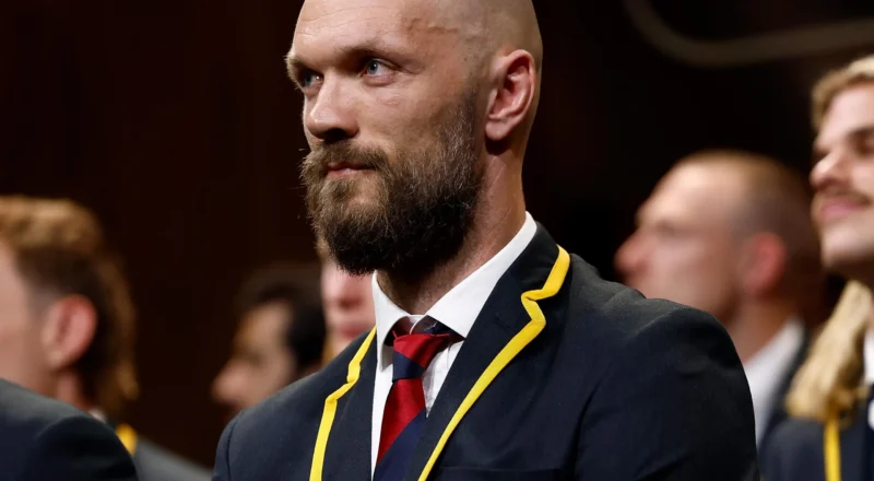 ‘Icon of our game’: All-Australian selection lifts ruck great Max Gawn into rarified air