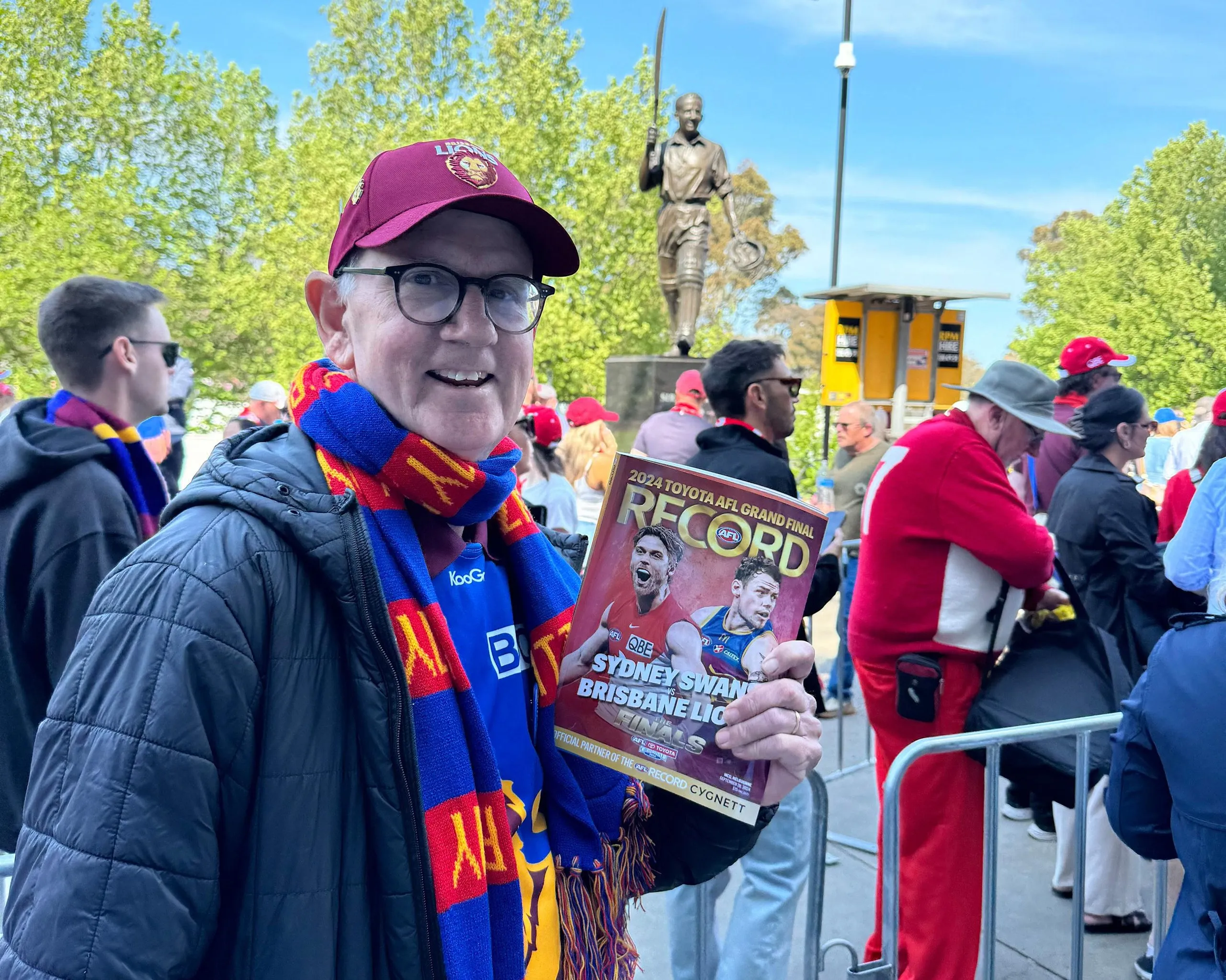 Brett Young at the 2024 AFL grand final.