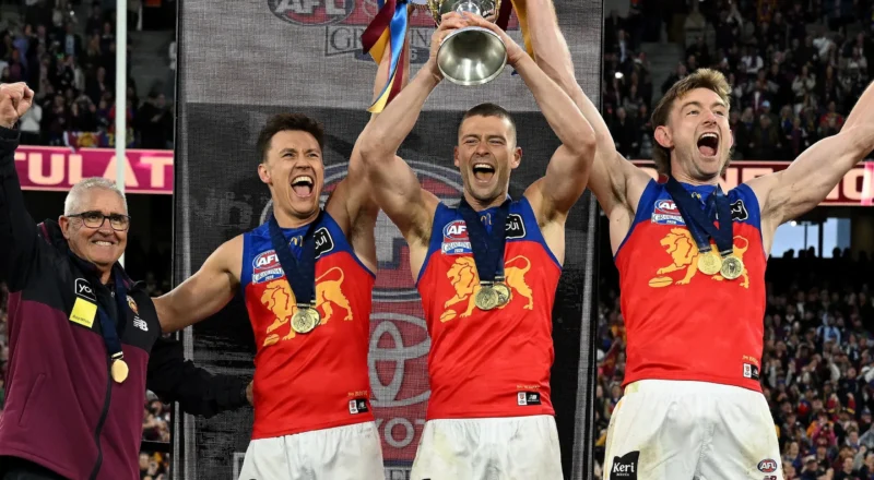 Brisbane inspired by Fremantle’s Wharfie Time in AFL grand final, says Josh Dunkley